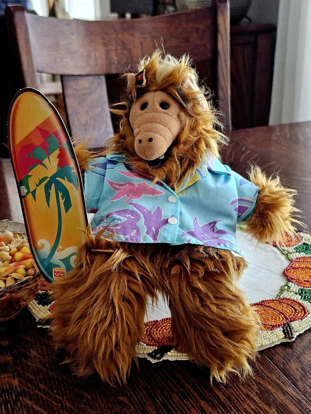 Vintage Burger King Alf Puppet